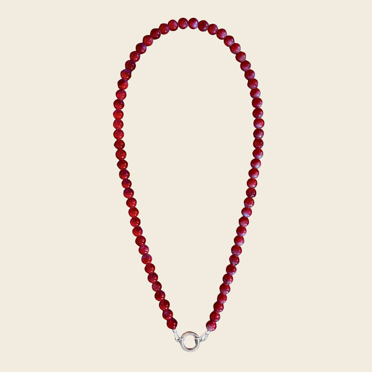 Agate Beaded Necklace (Pre-Order)