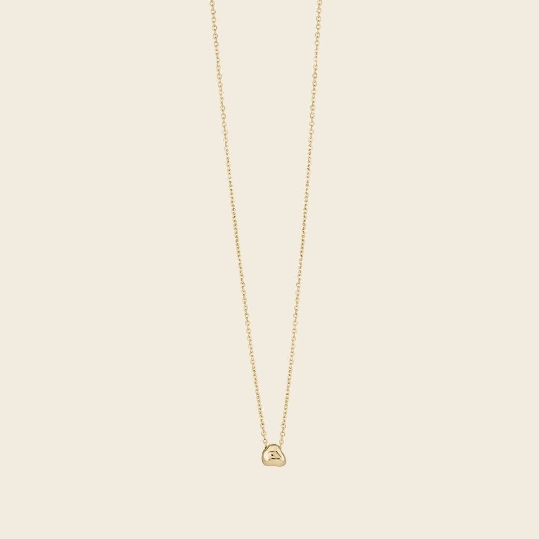 Solid Pond Dainty Chain Necklace Gold