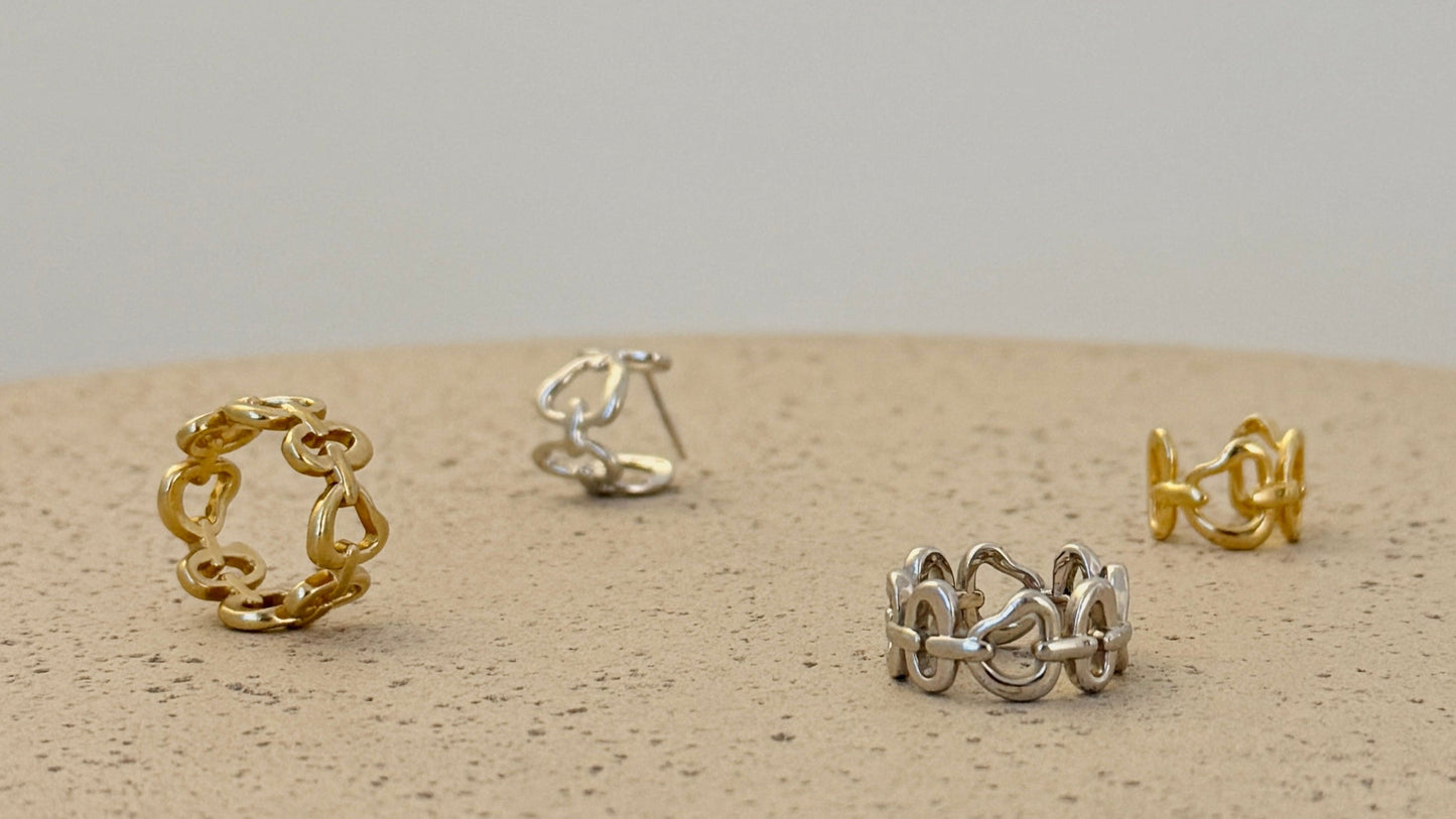 Pourquoi Eternity Hoops Gold