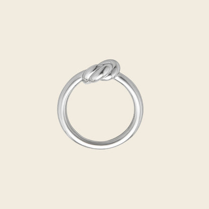 Knot Ring Silver