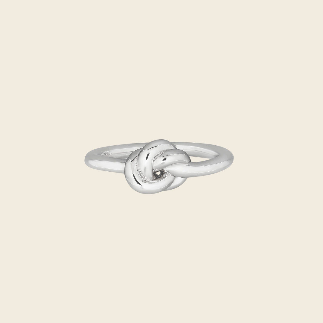 Knot Ring Silver