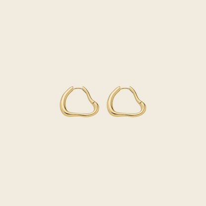 Pond Petite Hoops Gold